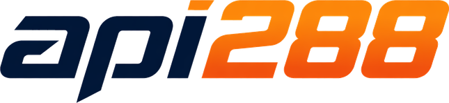 Logo api288 platform hiburan online Indonesia